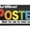 Märkpenna ARTLINE Postermarker 2mm blå