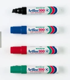 Märkpenna ARTLINE 100 sned 12mm blå