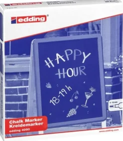 Märkpenna EDDING 4095 vit 2-3 mm