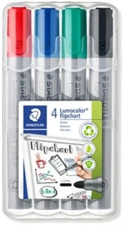 Märkpenna Lumocolor blädderblocksp 2mm ass (4)