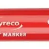 Märkpenna LYRECO 1-5mm sned röd
