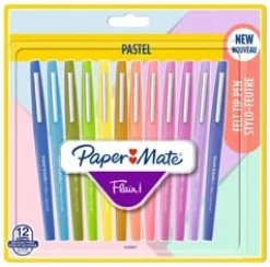 Märkpenna PAPERMATE Flair pastell 12/fp