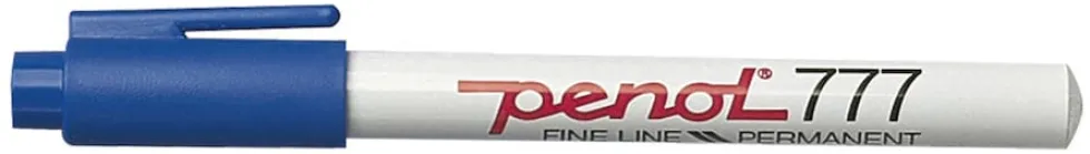 Märkpenna PENOL 777 perm. 1mm blå