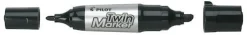 Märkpenna PILOT Twin Marker jumbo svart
