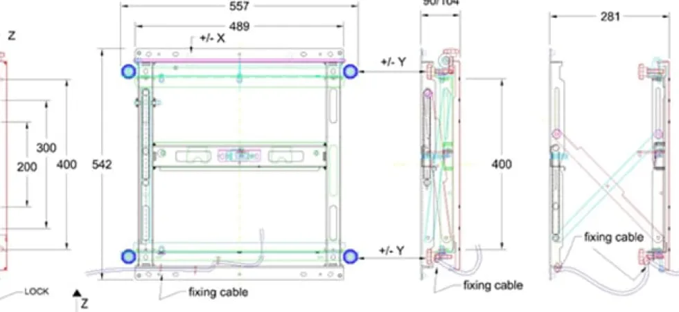 Multibrackets M Public Video Wall Mount Push Max 90kg
