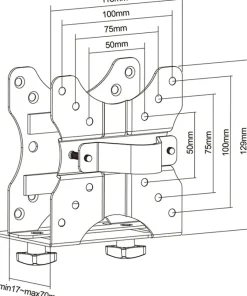 Multibrackets M Thin Client Holder - Monteringssats (hållare,