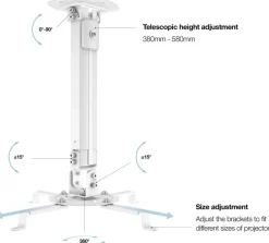 Multibrackets M Universal Projector Ceilingmount I