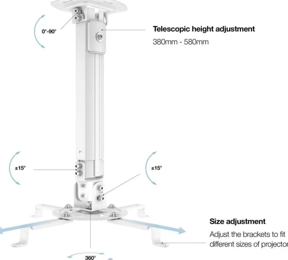 Multibrackets M Universal Projector Ceilingmount I
