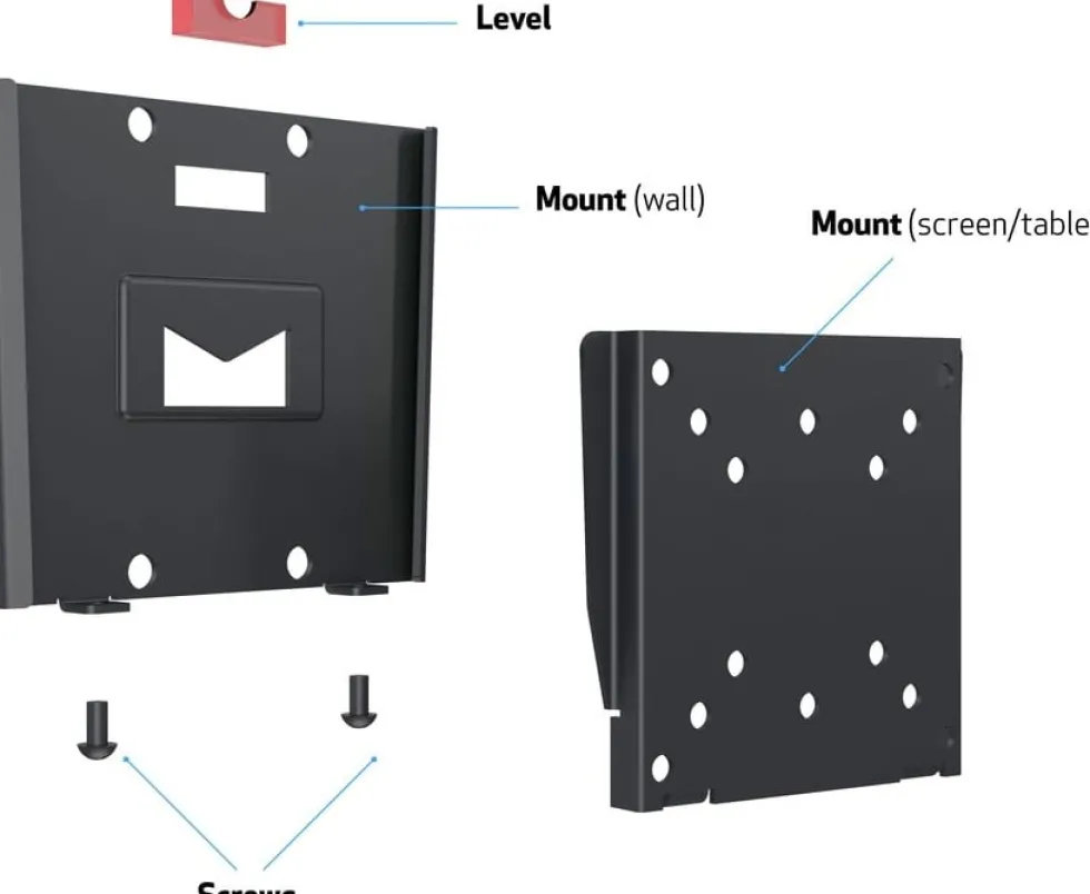 Multibrackets M VESA Wallmount I - Monteringssats (väggfäste)