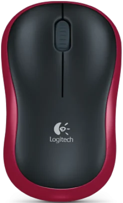Mus LOGITECH M185 Röd