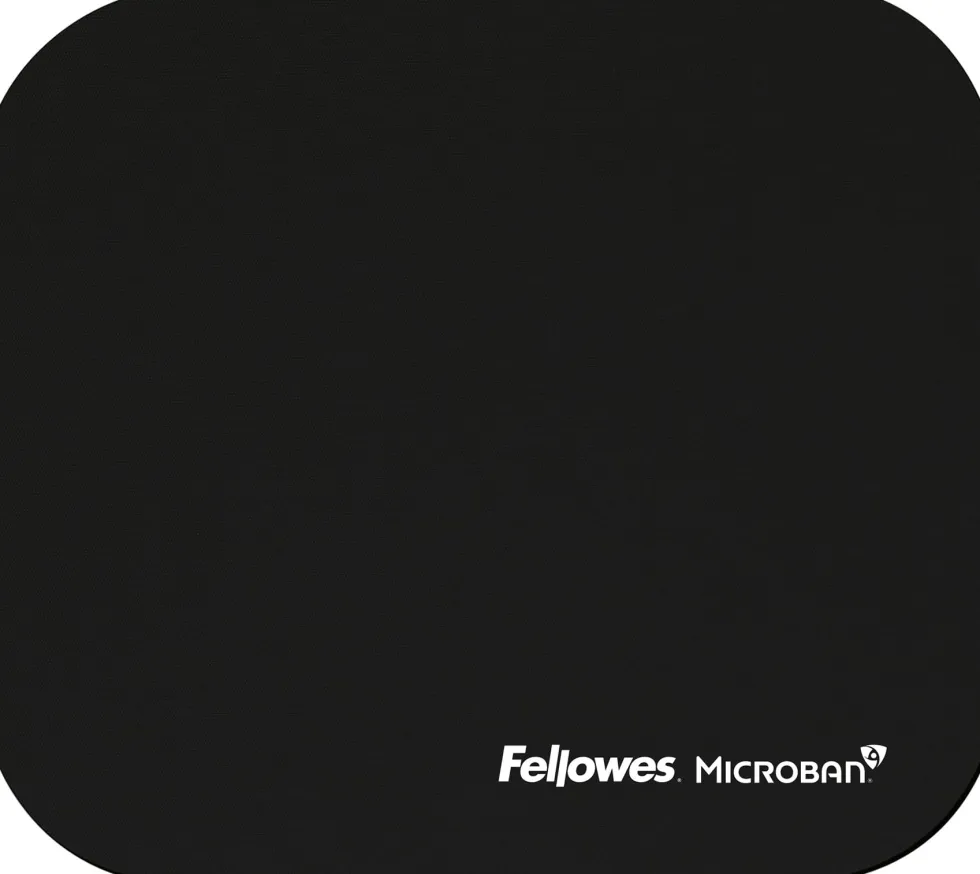 Musmatta FELLOWES microban svart