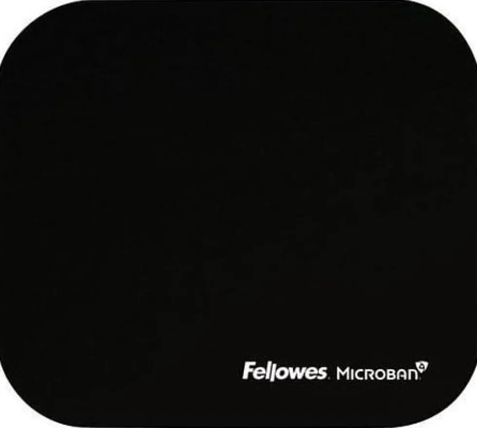 Musmatta FELLOWES microban svart