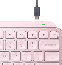 MX Keys Mini Minimalist Wireless Keyboard, Rose (Nordic)