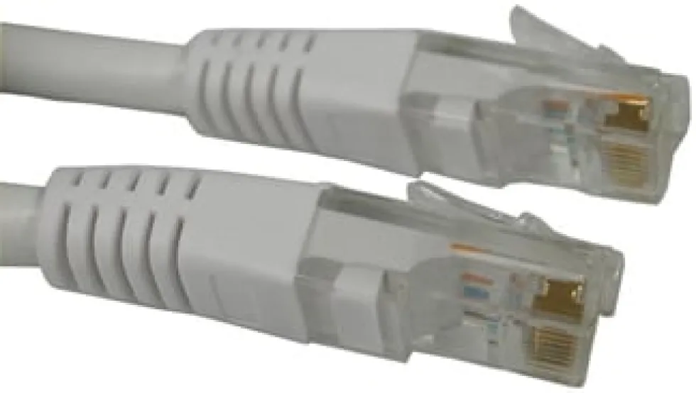 Network Cat 6 Cable SAVER, White (1m)