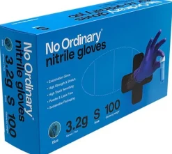 Nitrilhandske NO ORDINARY blå S 100/fp