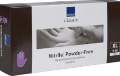 Nitrilhandske puderfri lila XL 100/fp