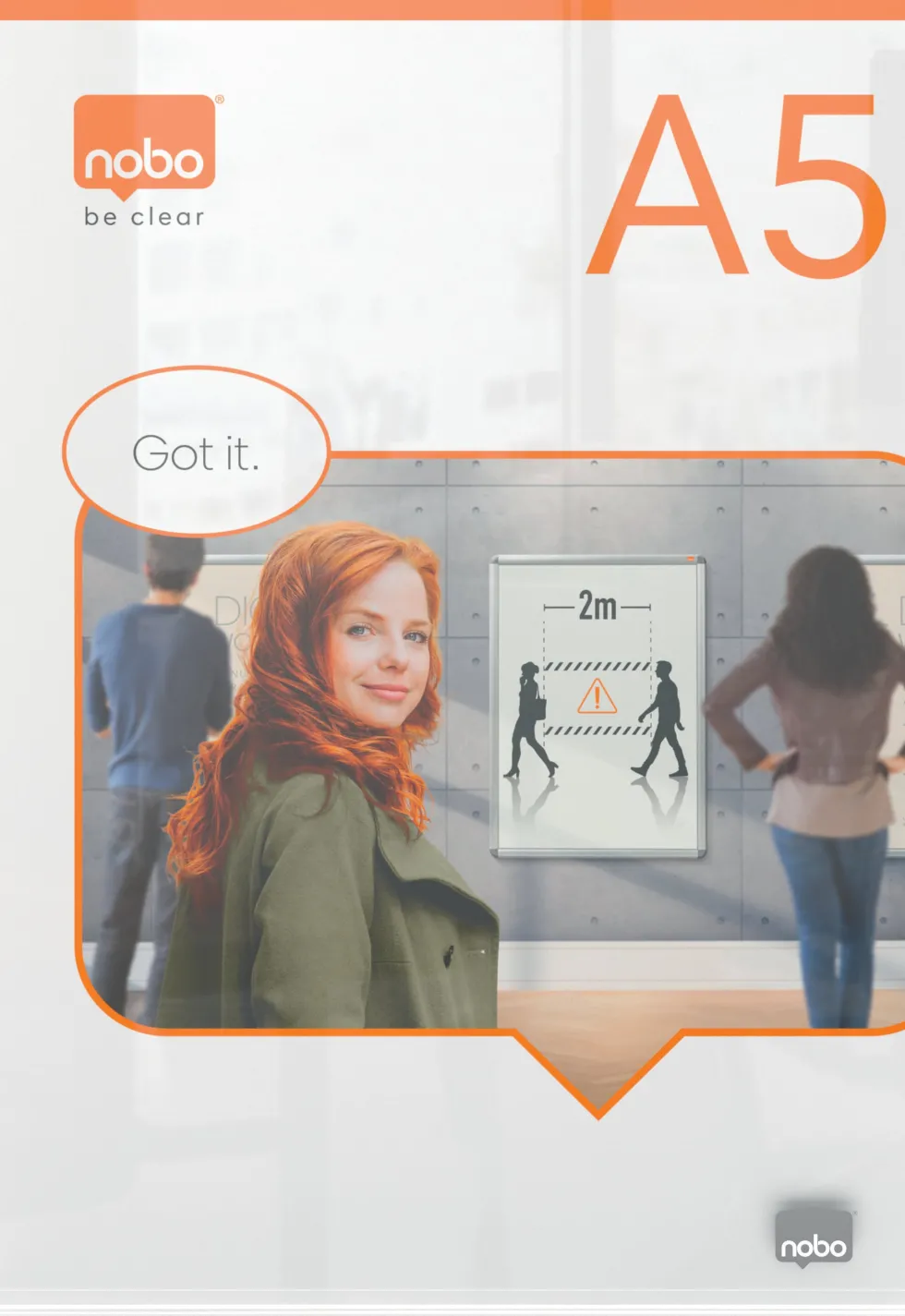 Nobo Preimum Plus Affischram Akryl A5