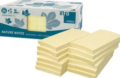 Notes INFO NOTES recy 75x125 gul 12/fp