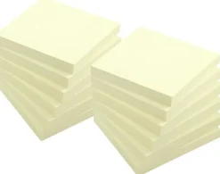 Notes LYRECO prem 75x75mm gul 12/fp