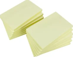 Notes LYRECO prem 75x125mm gul 12/fp
