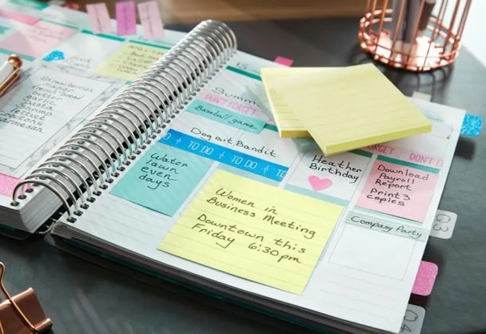 Notes POST-IT linjerat 102x152mm gul