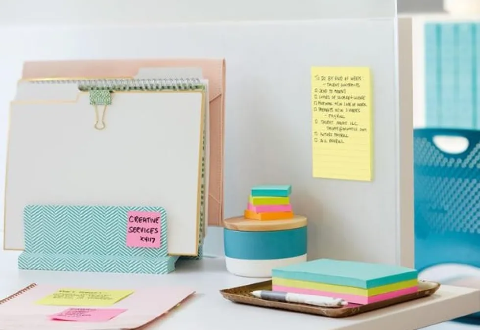 Notes POST-IT linjerat 102x152mm gul