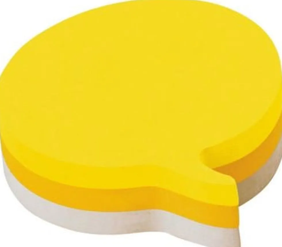 Notes POST-IT pratbubbla 70x70mm