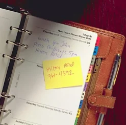 Notes POST-IT 100% recy 38x51mm gul 6/fp