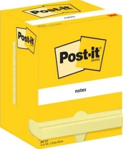 Notes POST-IT 76x102mm gul