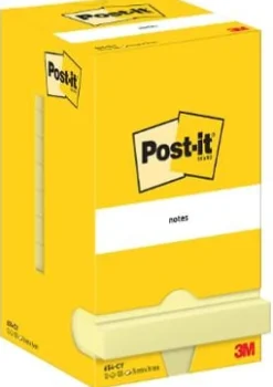 Notes POST-IT 76x76mm gul