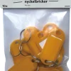 Nyckelhållare 50x22mm gul