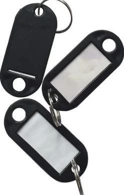 Nyckelhållare 50x22mm svart