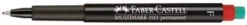 OH-Penna/Märkpenna Faber Castell Röd, fine