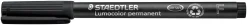 OH-Penna Staedtler Lumocolor Svart, fine, permanent, 10st