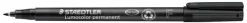 OH-Penna Staedtler Lumocolor Svart, fine, permanent, 10st