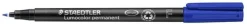 OH-Penna Staedtler Lumocolor Blå, fine, permanent, 10st