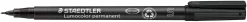 OH-Penna Staedtler Lumocolor Svart, sf, permanent, 10st