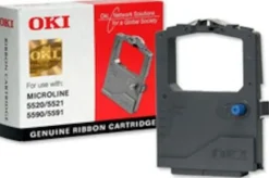 OKI - 1 - svart - färgband - för Microline