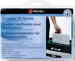 Oljeblad REXEL till dokumentförstörare, 20/FP