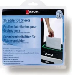 Oljeblad REXEL till dokumentförstörare, 20/FP