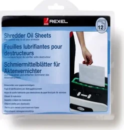 Oljeblad REXEL till dokumentförstörare, 20/FP