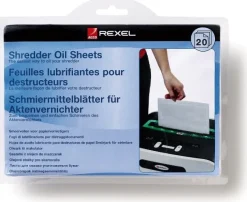 Oljeblad REXEL till dokumentförstörare, 20/FP