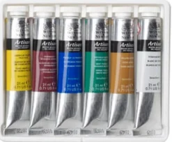 Oljefärg Artisan, 21ml x 6 färger
