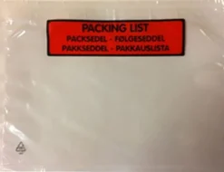Packsedelskuvert C6, med tryck, 1000/fp