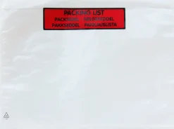 Packsedelskuvert C6, med tryck, 1000/fp