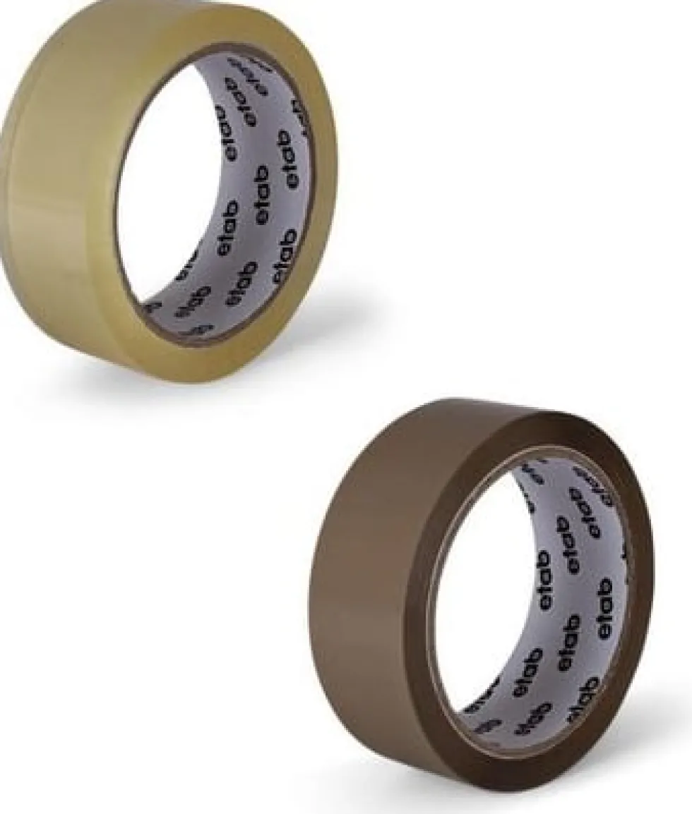 Packtejp ETAB 543 PPA 38mmx66m klar 6/fp