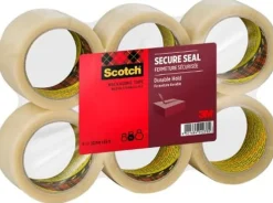 Packtejp SCOTCH Secu 50mmx66m klar 6/fp