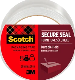 Packtejp Secure 50mmx50m Transp 1 rulle