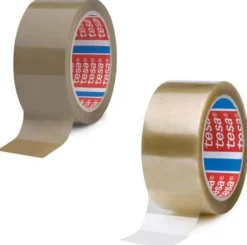 Packtejp TESA 4089 Brun, PP/naturgummi, 50mm x 66m, 6/FP