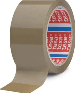 Packtejp TESA 4089 Brun, PP/naturgummi, 50mm x 66m, 6/FP